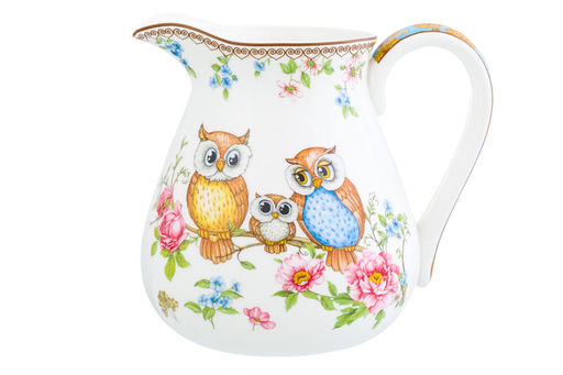 Кувшин 1,2 л 17*13,5*15 см Совушки NEW BONE CHINA - Elan gallery фото 12