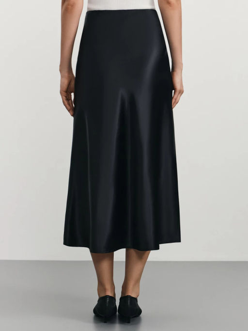 Атласная юбка миди / Zarina  фото 5