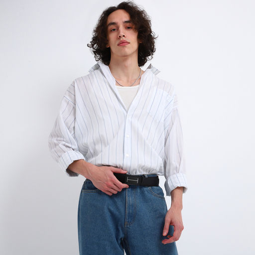 Ремень мужской, ширина 3.5 см, пряжка автомат, цвет чёрный - Simaland фото 5