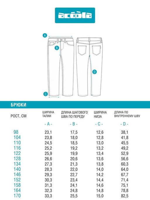 ACOOLA / Джинсы для мальчиков Terra светло-серый  фото 4