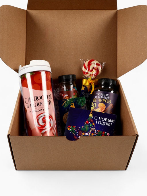 Подарочный набор гифтбокс Пусть год будет сладким - Фабрика счастья фото 10