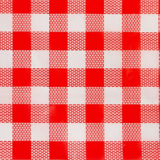 Скатерть для дачи Клеточка цв. красный 137*274 см - Simaland фото 2
