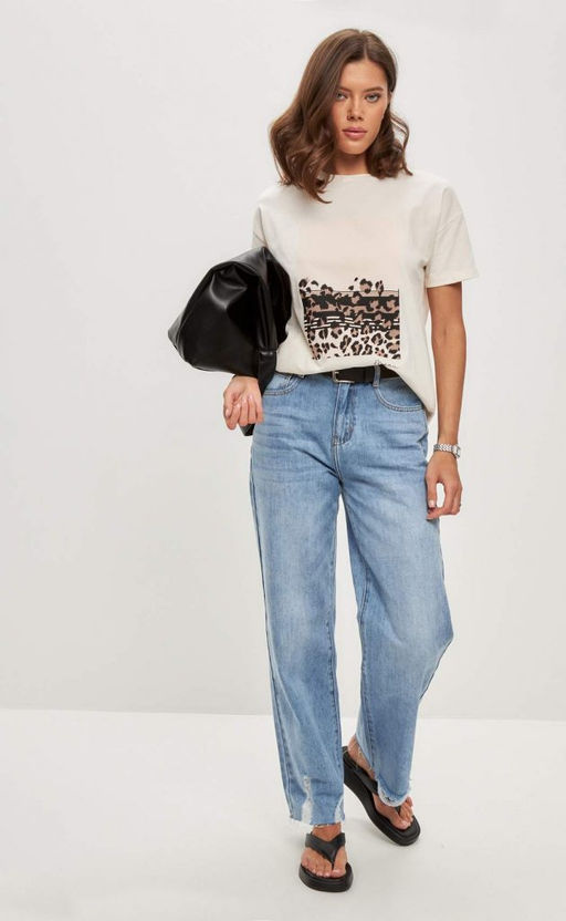 Футболка F412-06-807 milk - Fine joyce фото 6