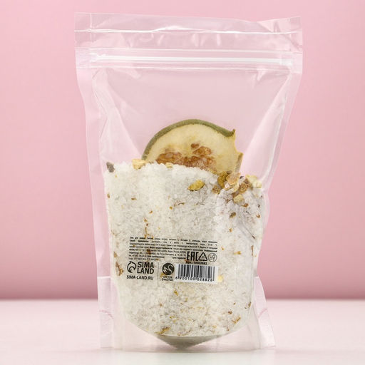 Соль для ванны с цедрой мандарина, 400 г, Чистое счастье