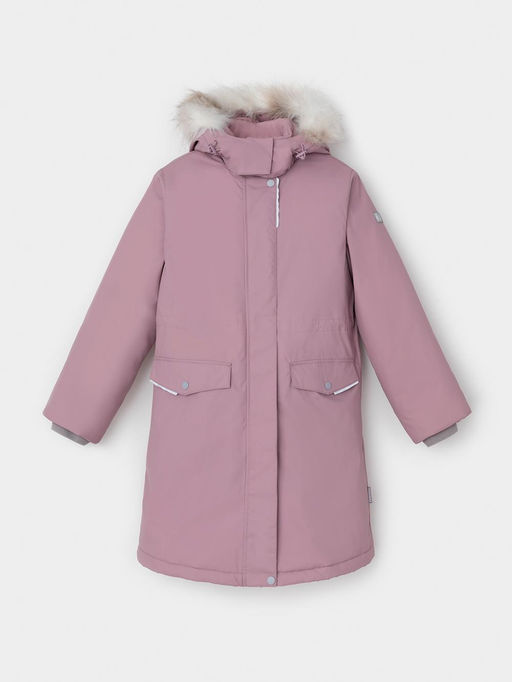 ВК 38107/10 ГР пальто для дев - Crockid фото 2