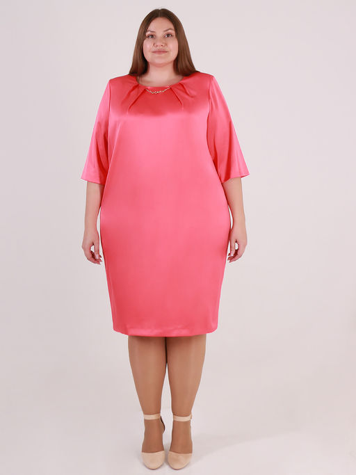 Платье женское розовое - Almond фото 5