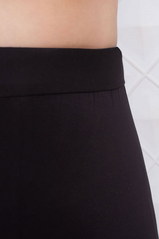 Арт. 394 Лосины длинные большого размера  60-66 (4 шт) Цвет:черный