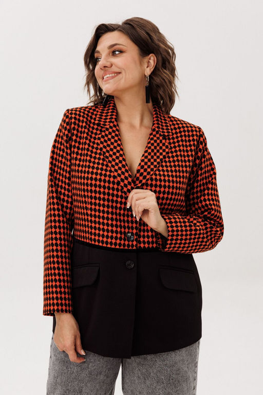 Жакет ANELLI 1756 Тыквенное ретро