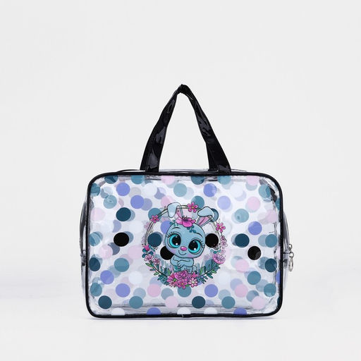 Набор косметичек для бассейна, 2 в 1, чёрный, разноцветный