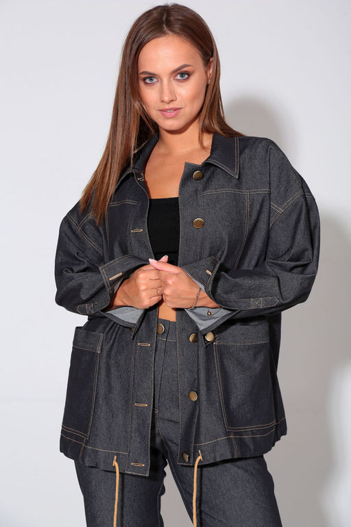 Костюм Liona Style 877 черный  фото 4