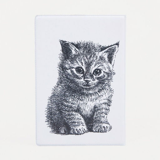 Цена за 2 шт. Обложка для паспорта, цвет белый