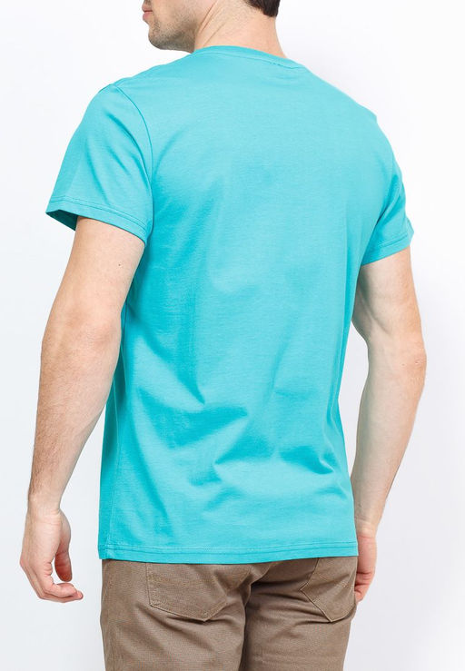 Футболка мужская короткий рукав GREG TS521 (ментол)  фото 2