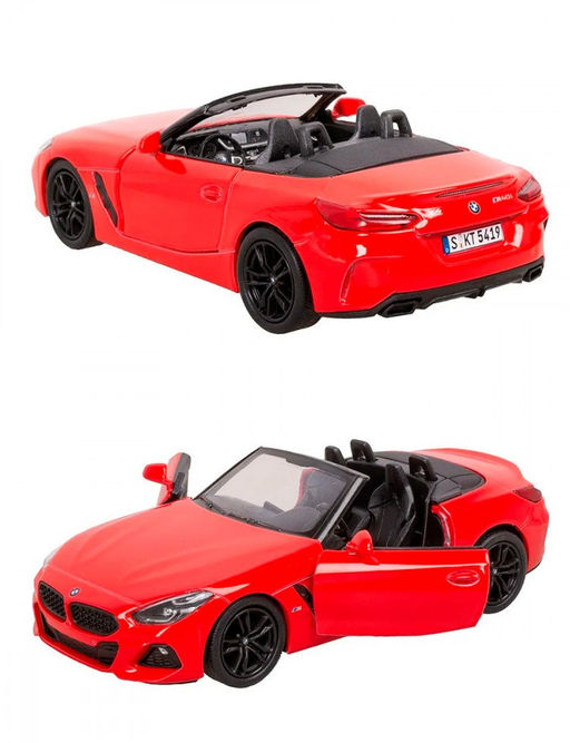 Kinsmart. Модель арт.KT5419/1 "BMW Z4" 1:34 открытая (красная) инерц.