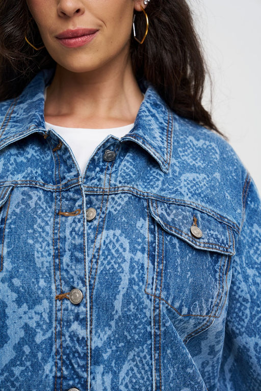 Жакет Овер голубой - Intikoma фото 7