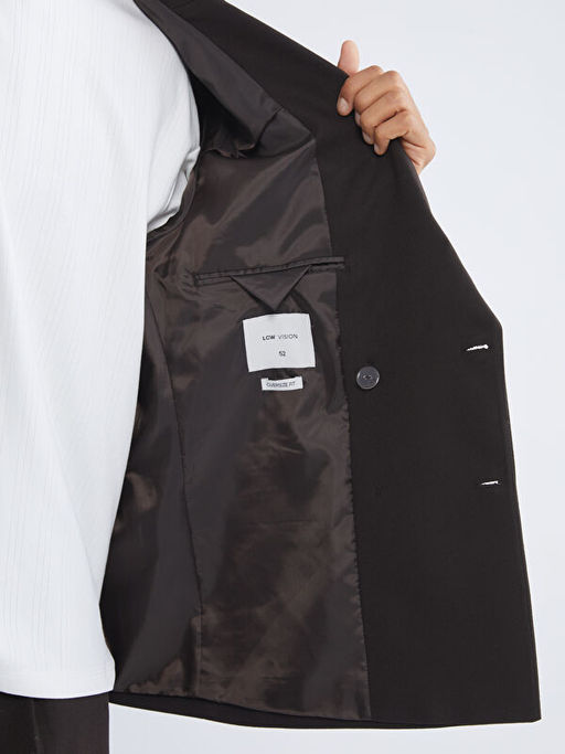 Standart Kal?p Erkek Blazer Ceket