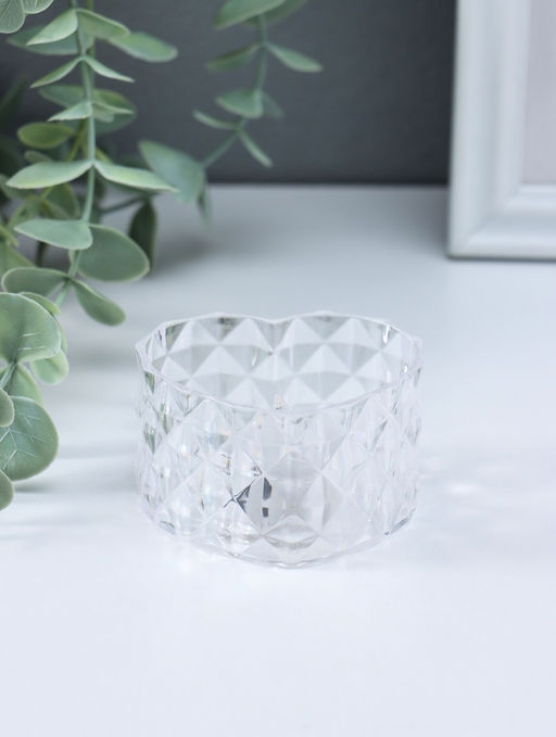 Цена за 2 шт. Светодиодная свеча LED - ночник RISALUX «В сердце», от батареек 3×LR1130, прозрачный, 6.7×6.5×3.8 см