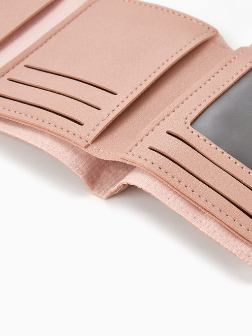 Кошелёк женский на кнопке, 11?1?10 см, комбинированный, жёлтый