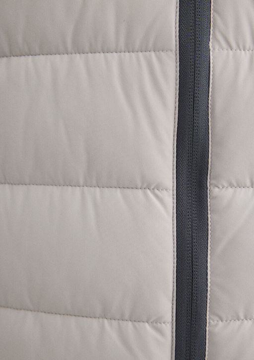 Mavi Jeans Detayl? Kapusonlu Gri Sisme Yelek  фото 9
