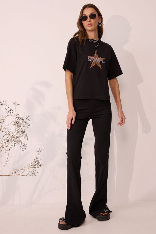 Футболка LYUSHe 4114 черный  фото 9