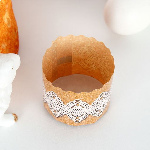 Цена за 20 шт. Форма бумажная для кекса, маффинов и кулича Рустик 60х45 мм, МИКС - Simaland фото 4