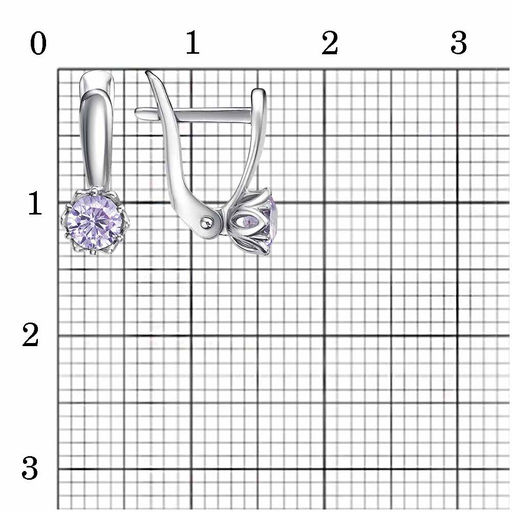 СЕРЬГИ 33814972Пл6 - Красная пресня фото 2