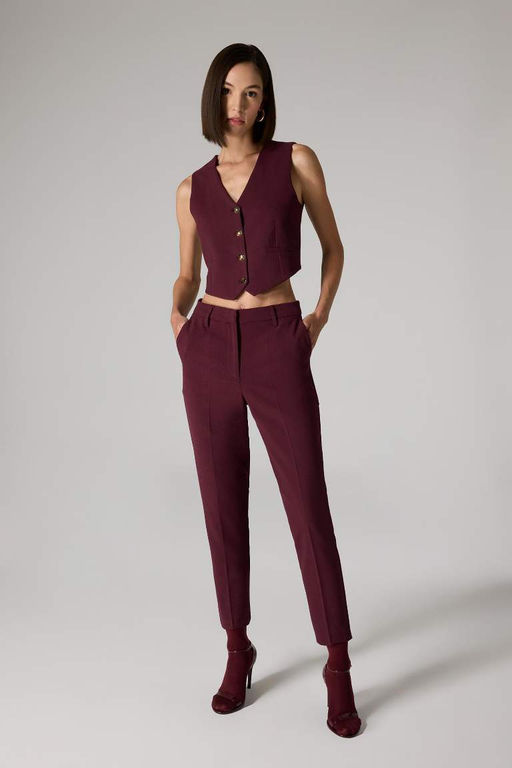 Блейзер с V-образным вырезом и застежкой на пуговицы Sorbe x DeFacto  фото 3