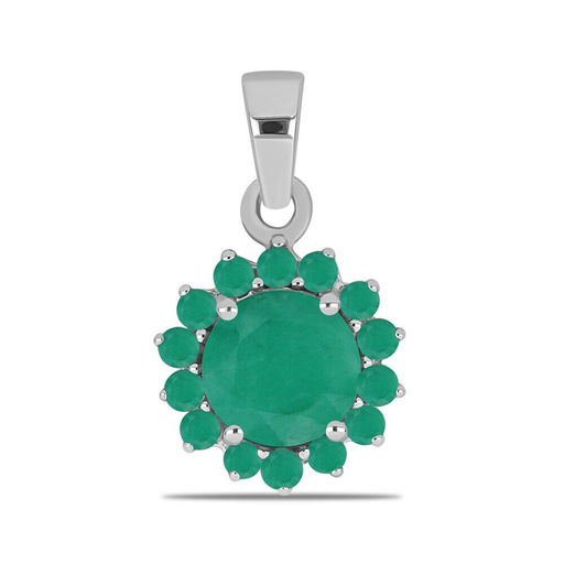 Подвеска, изумруд берилл, Подсолнух