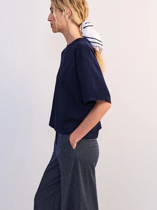 Футболка с шарфом женская / Zarina