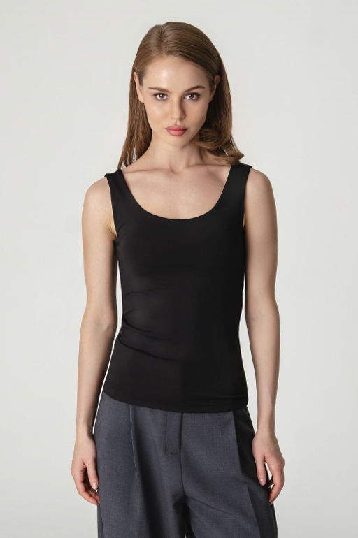 Арт.3801/5 Майка женская 44-48 (3 шт) Цвет:черный - Калинка фото 3