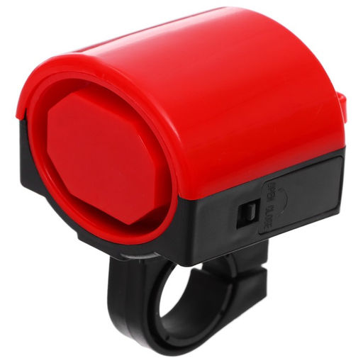 Звонок велосипедный GRAFFITI, цвет красный  фото 3