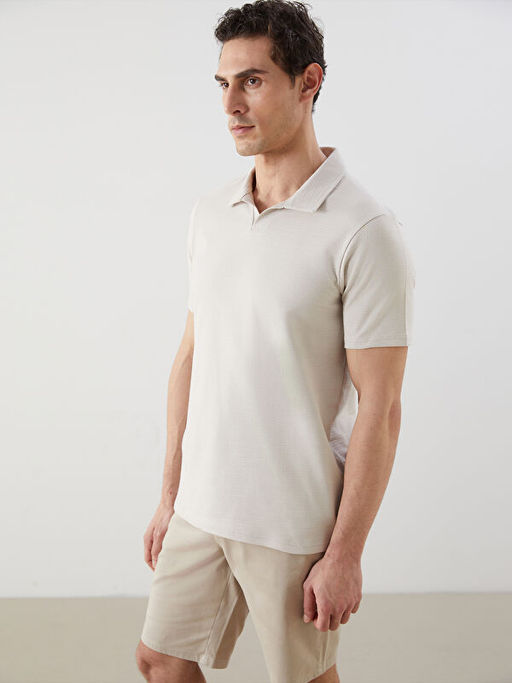 Polo Yaka K?sa Kollu Erkek Ti??rt