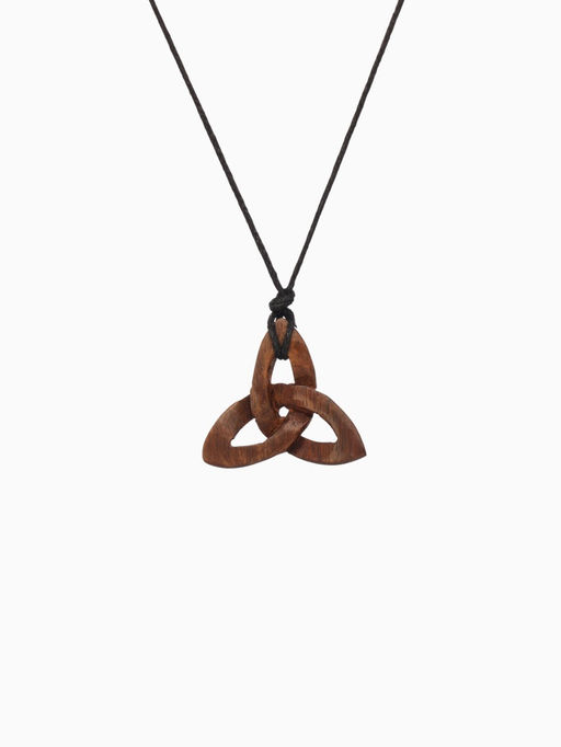 Кулон «Трилистник», дерево соно