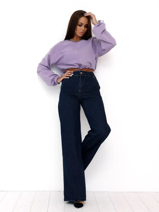 Женские джинсы палаццо CRACPOT 1199 - Сracpot фото 3