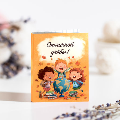 Мини-открытка "Отличной учёбы"
