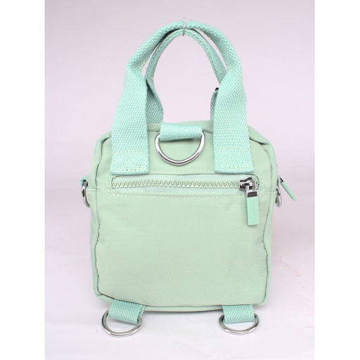 Сумка женская текстиль CF-0461, (рюкзак-change) 1отд, плечевой ремень, мята SALE 261278