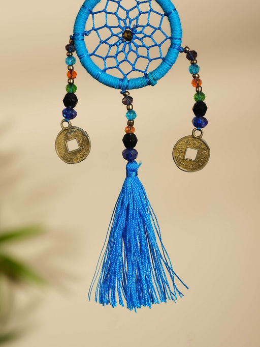Брелок «Ловец снов», 4×15 см, синий