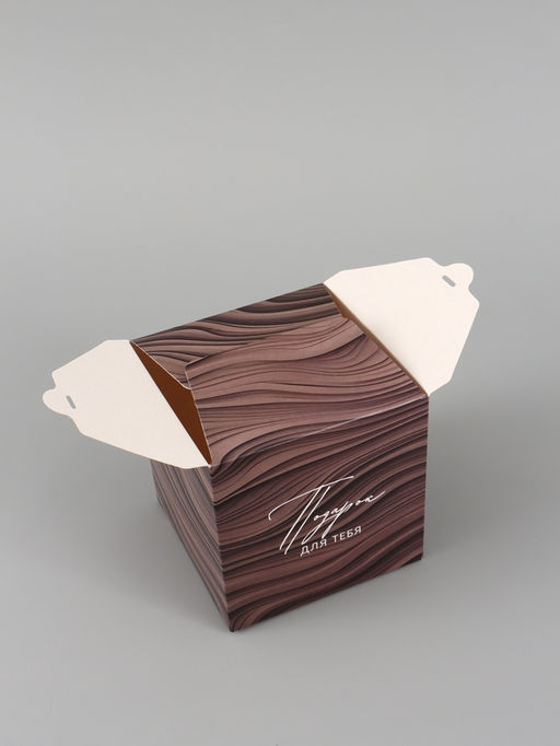 Цена за 10 шт. Коробка подарочная складная Gift, 12×12×12 см