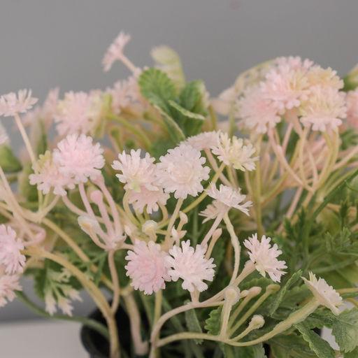 Искусственный цветок в горшке Блехнум галант, 14?7 см