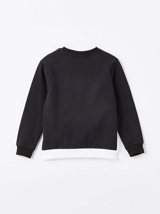Bisiklet Yaka PlayStation Bask?l? Erkek ?ocuk Sweatshirt - Waikiki фото 3