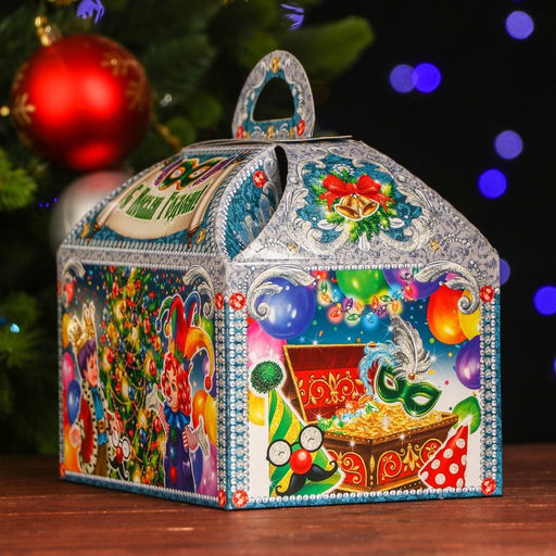 Цена за 10 шт. Подарочная коробка Маскарад, 18,5 x 12,5 x 19 см - Simaland фото 3