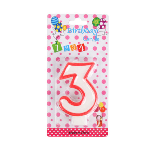 Свеча Цифра / KL-2 /уп 12/900/ (0) - Галеонтрейд фото 5