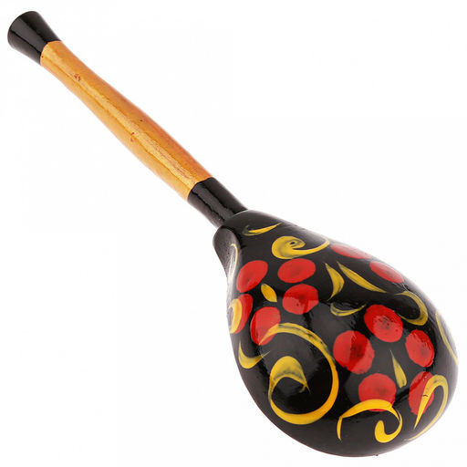 Ложка столовая деревянная 19х6х2,5см, Роспись (Россия) - Домашняя мода фото 2