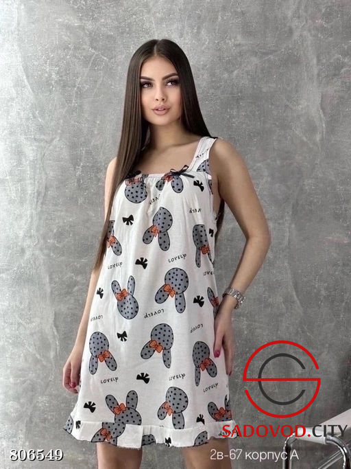 сорочка женская с рисунком