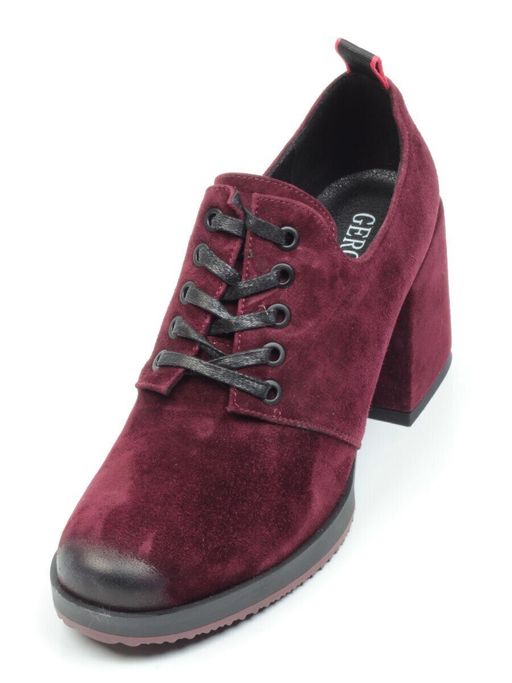 01-FDX122-2P WINE Ботильоны женские (натуральная замша) - No name фото 5