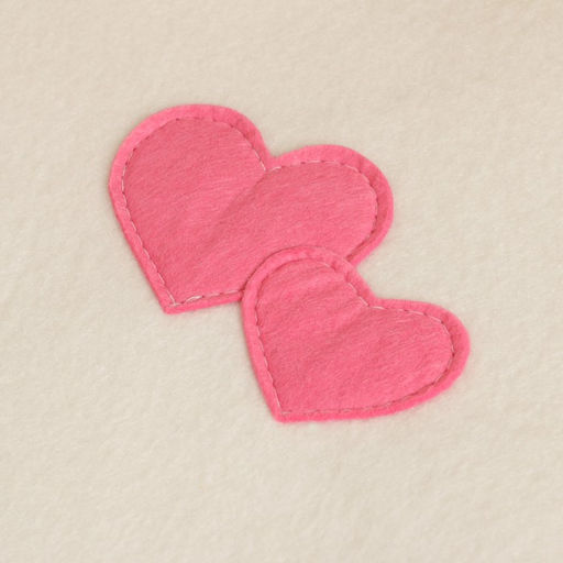 Коврик для бани Сердечко белый - Добропаровъ фото 2