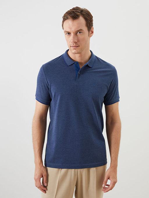 Polo Yaka K?sa Kollu Pike Erkek Ti??rt