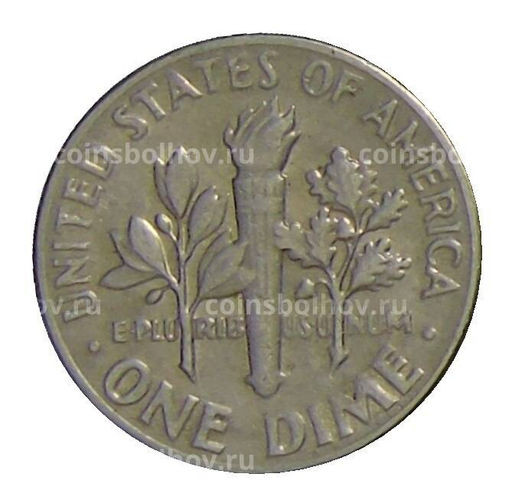 Монета 1 дайм (10 центов) 1976 года D США