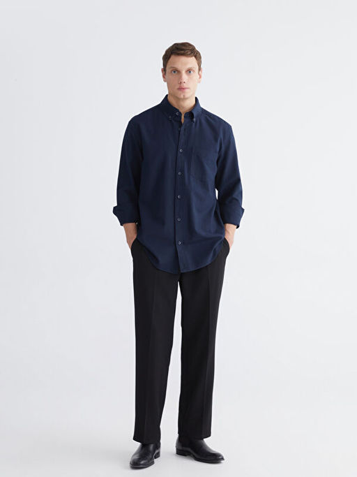 Regular Fit Uzun Kollu Erkek G?mlek