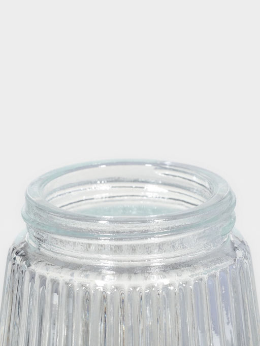 Сахарница «Глюкоза» 300 мл, 8×15 см, с дозатором, стекло, прозрачная