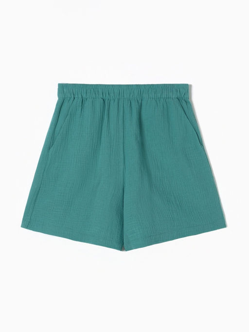 Шорты женские MIST Muslin размер 42 (S), бирюзовые